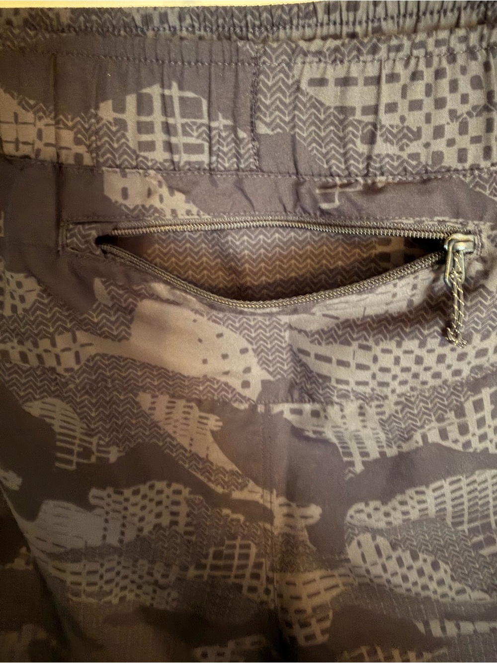 NWOT Salomon Gray Camo Performance Running Shorts M - Picture 6 of 8